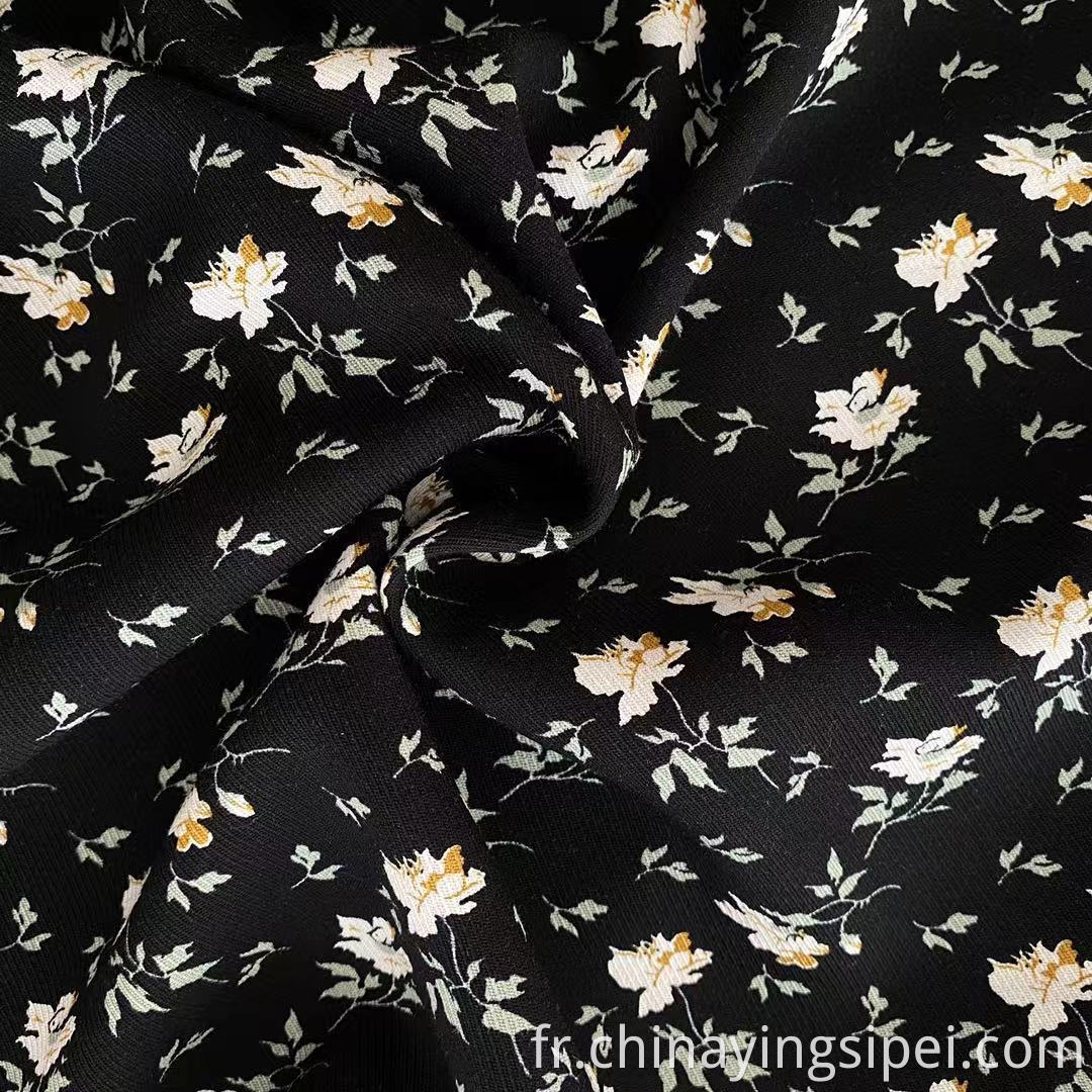 Textile chinois sur la personnalité écologique 30 * 30100% Coton Organic Twill Impression numérique Tissu